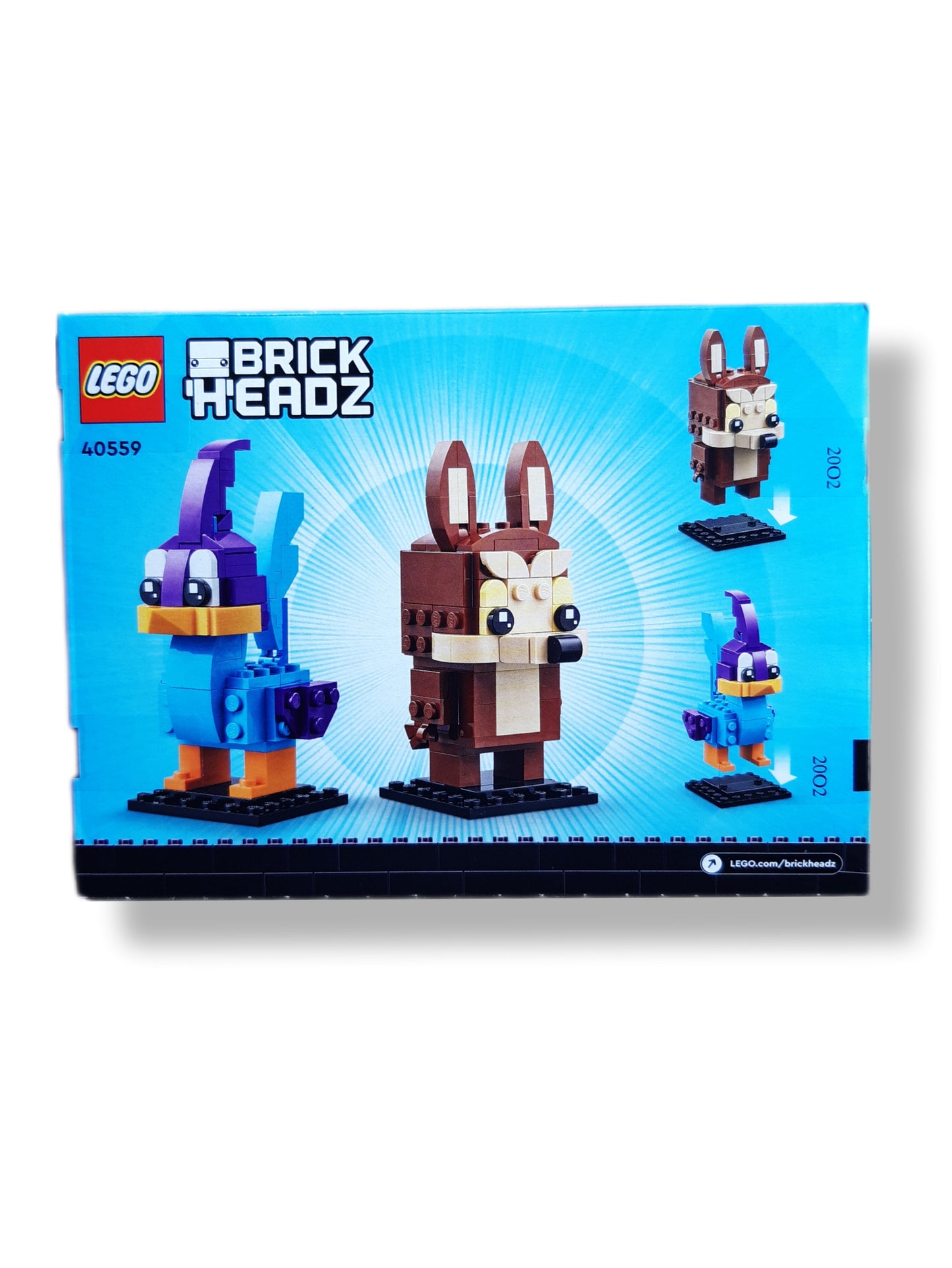 Lego - 40559 Brickheadz Looney Tunes Road Runner and Wile E. Coyote 323-teilig
